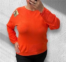 Свитер Levisha 25235 orange - делук