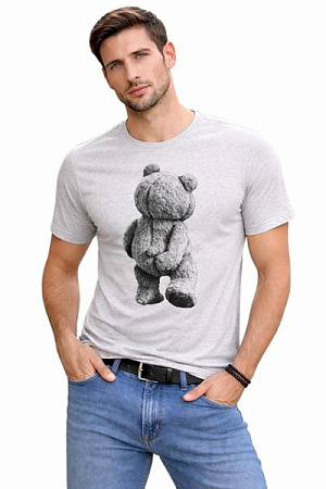 Футболка Alia AL102 grey - делук