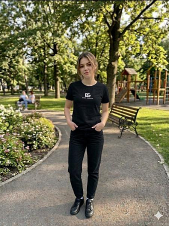 Футболка Newe 200-3 black - делук