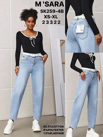 Джинсы Jeans Club SK259-4B l.blue - делук