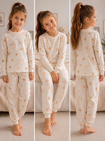 Пижама Disneyopt Kids DS425 beige - делук