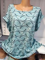 Футболка Galina 569-2 mint - делук