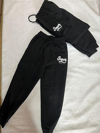 Штаны Спорт Zayka ZA2261 black - делук