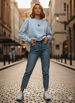 Свитер Newe 55-3 l.blue - делук