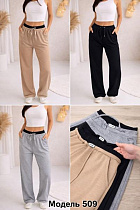 Штаны Спорт Arina 509 beige - делук