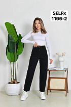 Джинсы Ruxa 1195-2 black - делук