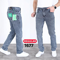 Джинсы God Baron 1677 grey - делук