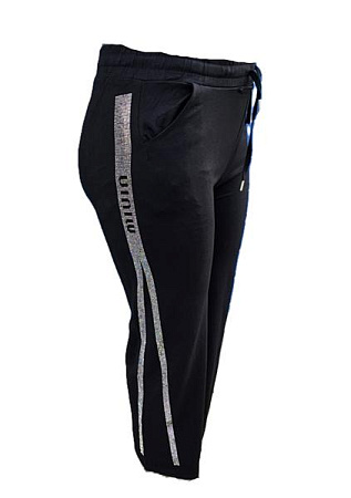 Штаны Спорт Kenalin 9701-6 black - делук