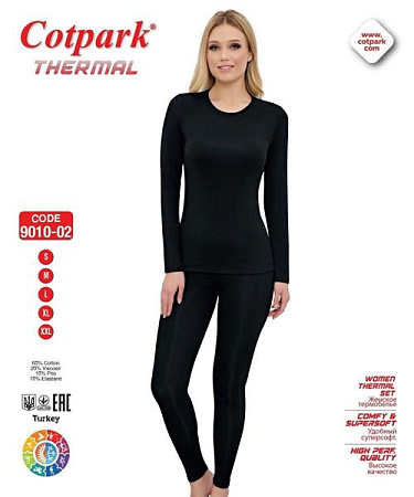 Термобелье Trikotag 9010-02 black - делук