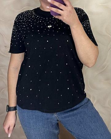 Футболка Levisha 26108 black - делук