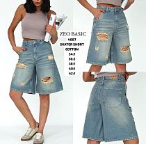 Шорты Jeans Style 4887 l.blue - делук