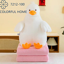 Плед-Игрушка 7212-100 white - делук