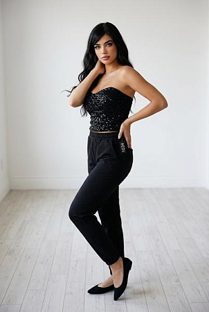 Штаны Sport Style 1034 black - делук