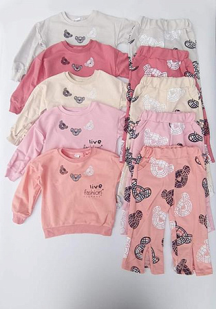 Костюм Спорт Meloria 60087 peach - делук