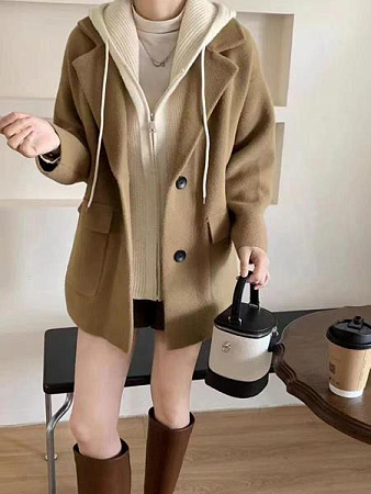 Пальто Comod CM456 d.beige - делук