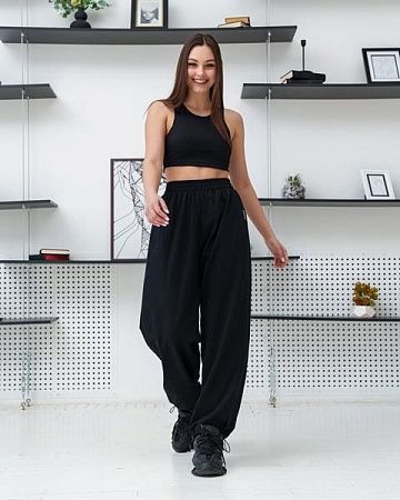 Штаны Спорт Azna Б82 black - делук