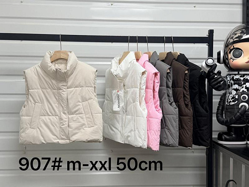 Жилетка Oukali 907-1 brown - делук