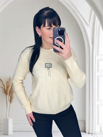 Свитер Levisha 25415 l.beige - делук