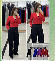 Пиджак Nefertiti NF137 red - делук