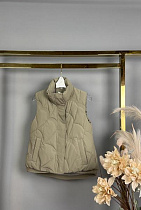 Жилетка Delfinka 1177 khaki - делук