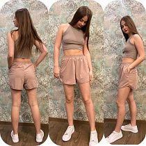 Шорты Bat 701 beige - делук