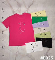 Футболка Kosta B025 mix - делук