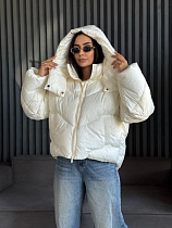 Пуховик Trend 232 l.beige - делук