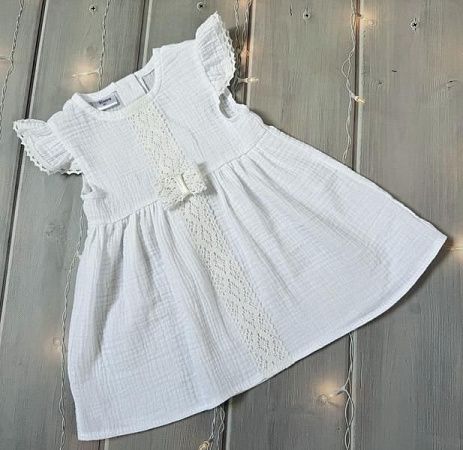 Платье Moda School 7264 white - делук