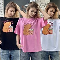 Футболка Karolina KR164 pink - делук