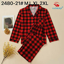 Пижама Estima 2480-21 red - делук