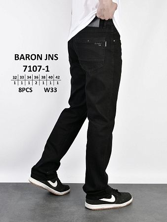 Джинсы God Baron 7107-1 black - делук