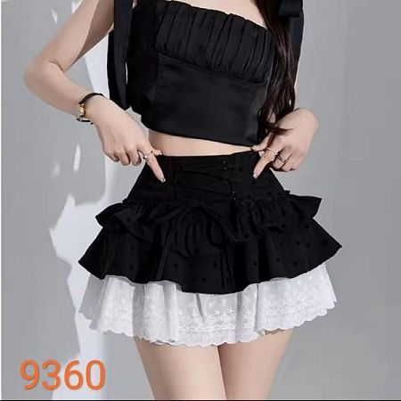 Юбка Met&March 9360 black - делук