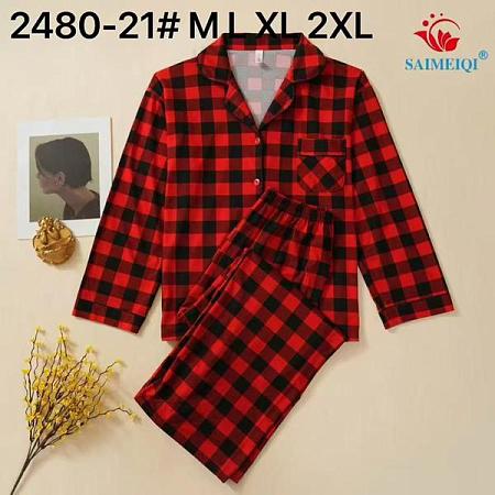 Пижама Estima 2480-21 red - делук