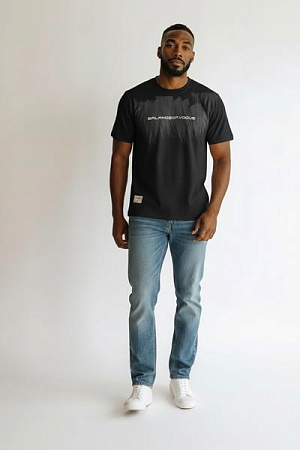 Футболка 2Bro 5400 black - делук