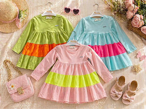 Платье Major Kids 37100 l.blue - делук
