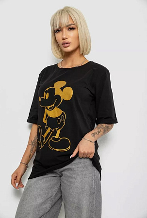 Футболка Seven Group 1023 black - делук