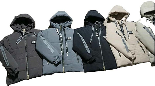 Куртка Shon S1702 d.grey - делук