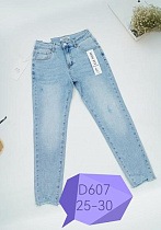 Джинсы Newjeans D607 l.blue - делук