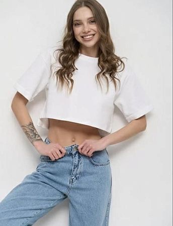 Топ Elena&Vika 54002 white - делук