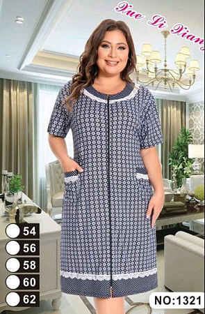 Халат Romeo Life 1321 grey - делук