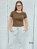 Топ Mmc Clothes 7112 brown - делук