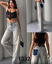 Джинсы Jeans Style 2012-1332 grey - делук