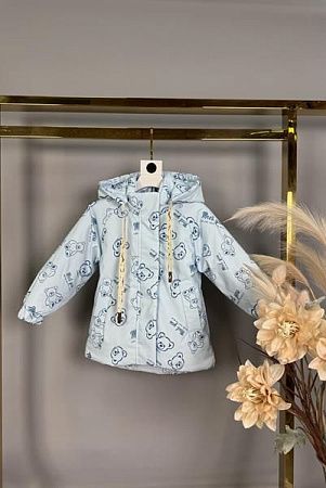 Куртка Delfinka B805 l.blue - делук