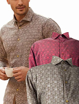 Рубашка Mary Poppins 7204 grey - делук