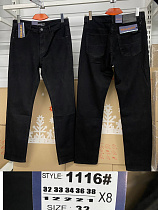 Джинсы God Baron 1116 black - делук