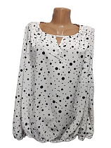 Блузка Bishoff 587 white-black - делук