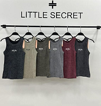 Майка Little Secret 400673 d.grey - делук