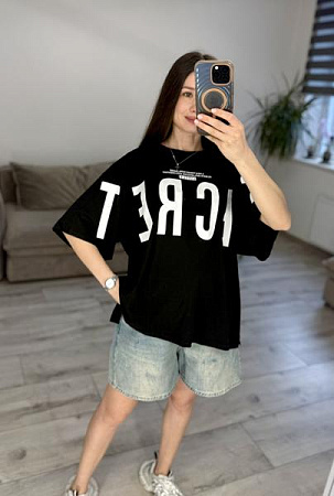 Футболка S.Style 55-3 black - делук