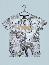 Футболка Dino DN393 l.grey - делук