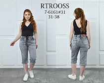 Бриджи Jeans Club 7-6161 grey - делук